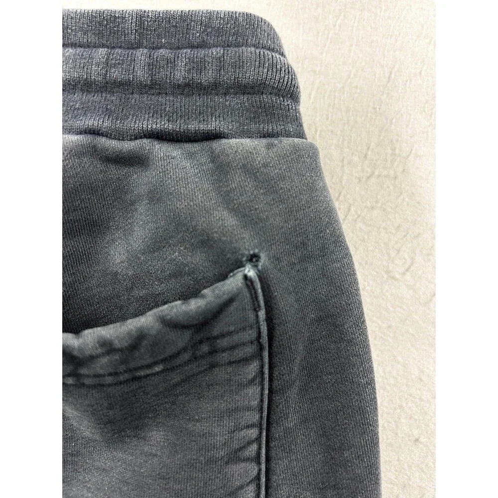 John Elliott Sweatpants Men’s 2 Black Escobar Jogger Drawstring USA Made